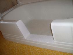 walk-in shower, senior, elderly